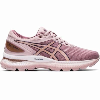 Női Asics Gel-Nimbus 22 Futócipő AS0237956 Rózsaszín/Rózsaszín Arany